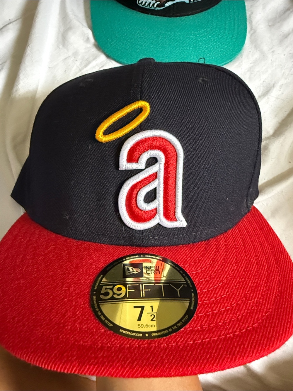 New Era 100% wool California Angels cap